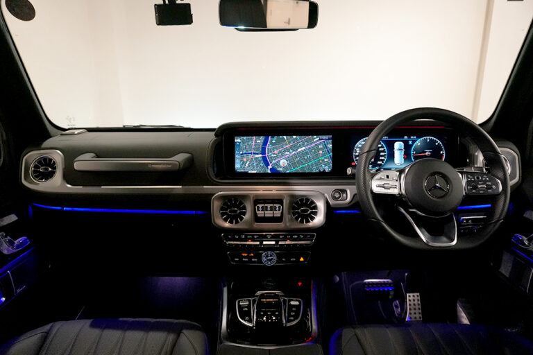 2023年式 メルセデスベンツ G400d maqspeed 12 ダークブラック Gmanufakturプログラム+ AMGライン オブシディアンブラック MQ4278