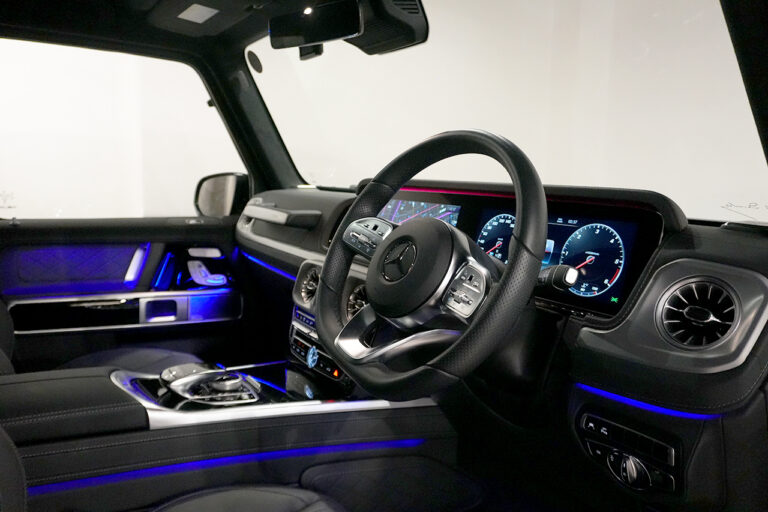 2023年式 メルセデスベンツ G400d maqspeed 12 ダークブラック Gmanufakturプログラム+ AMGライン オブシディアンブラック MQ4278