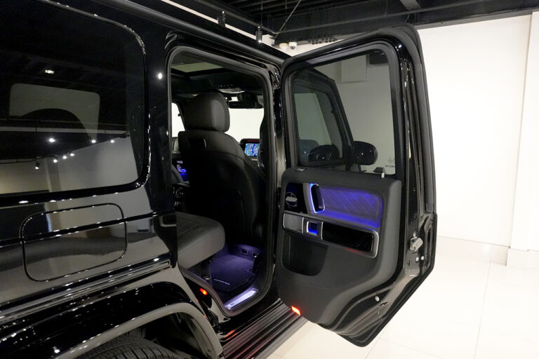 2023年式 メルセデスベンツ G400d maqspeed 12 ダークブラック Gmanufakturプログラム+ AMGライン オブシディアンブラック MQ4278