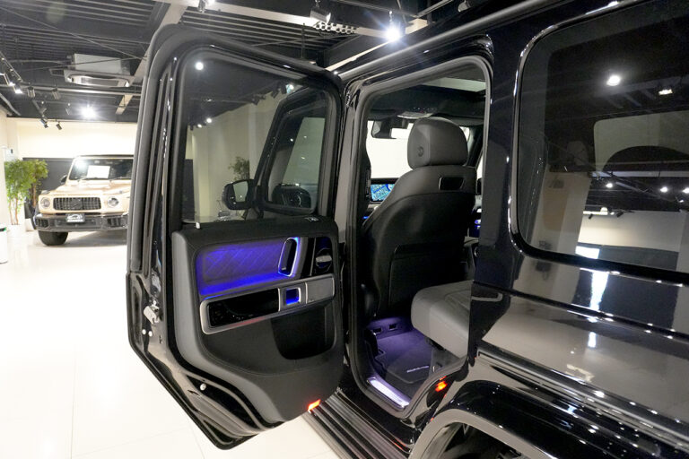 2023年式 メルセデスベンツ G400d maqspeed 12 ダークブラック Gmanufakturプログラム+ AMGライン オブシディアンブラック MQ4278