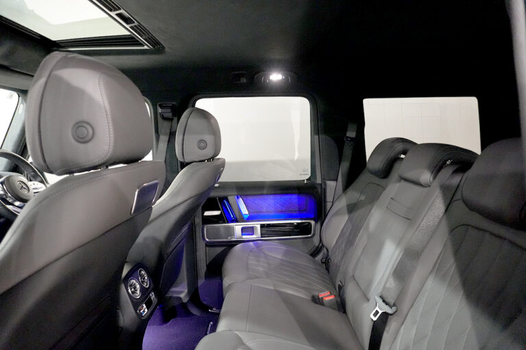2023年式 メルセデスベンツ G400d maqspeed 12 ダークブラック Gmanufakturプログラム+ AMGライン オブシディアンブラック MQ4278