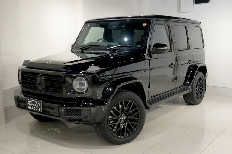 2023年式 メルセデスベンツ G400d maqspeed 9 ダークブラック Gmanufakturプログラム+ AMGライン オブシディアンブラック MQ4281
