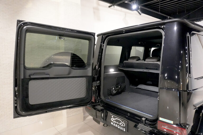 2023年式 メルセデスベンツ G400d maqspeed 9 ダークブラック Gmanufakturプログラム+ AMGライン オブシディアンブラック MQ4281