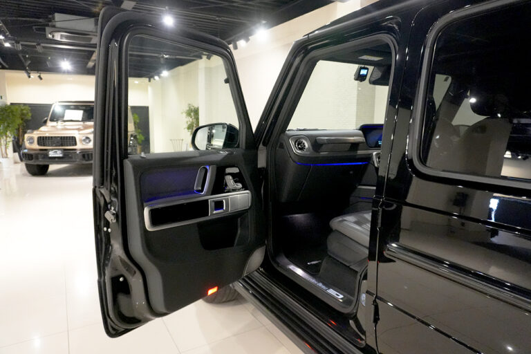 2023年式 メルセデスベンツ G400d maqspeed 9 ダークブラック Gmanufakturプログラム+ AMGライン オブシディアンブラック MQ4281