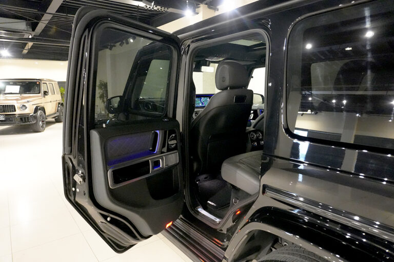 2023年式 メルセデスベンツ G400d maqspeed 9 ダークブラック Gmanufakturプログラム+ AMGライン オブシディアンブラック MQ4281