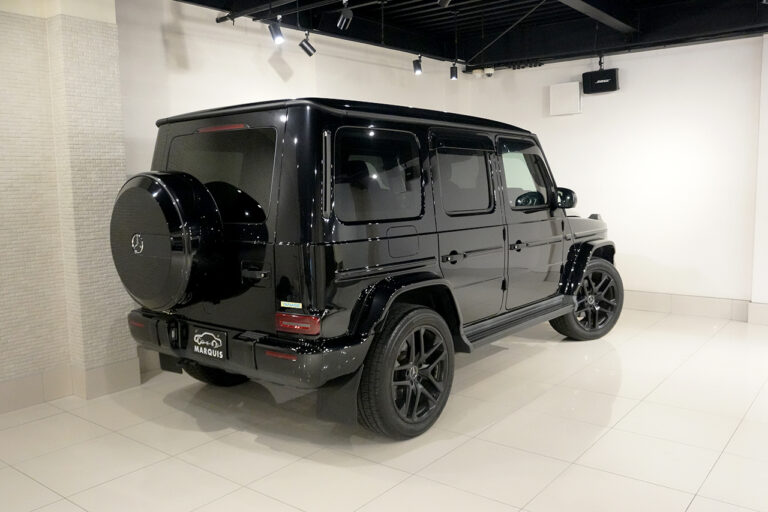 2023年式 メルセデスベンツ G400d ダークブラック Gmanufakturプログラム AMGライン オブシディアンブラック MQ4280