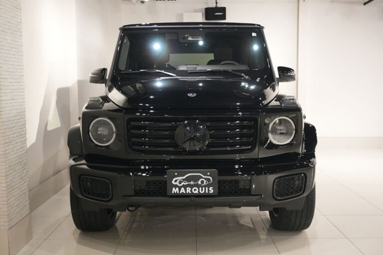 2026年式 メルセデスベンツ G450d 左ハンドル AMGライン ナイトPKG MANUFAKTURプログラム+ オブシディアンブラック MQ4229