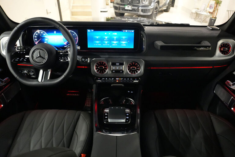 2026年式 メルセデスベンツ G450d 左ハンドル AMGライン ナイトPKG MANUFAKTURプログラム+ オブシディアンブラック MQ4229