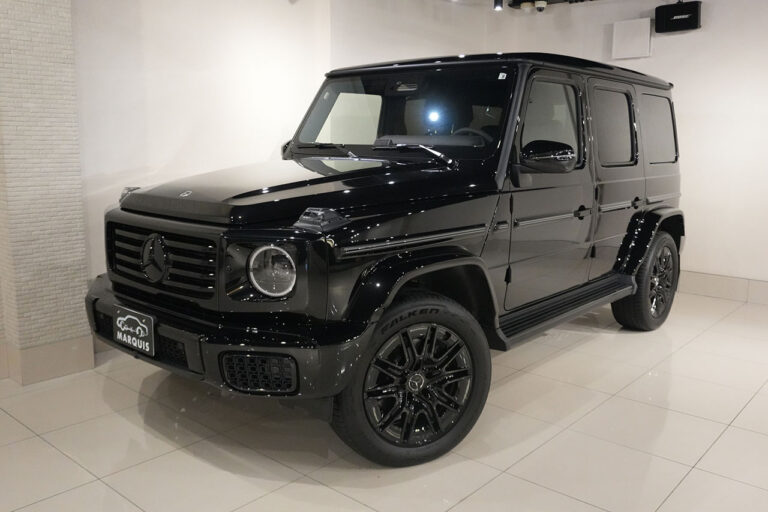 2026年式 メルセデスベンツ G450d 左ハンドル AMGライン ナイトPKG MANUFAKTURプログラム+ オブシディアンブラック MQ4229