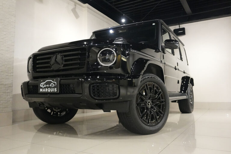 2026年式 メルセデスベンツ G450d 左ハンドル AMGライン ナイトPKG MANUFAKTURプログラム+ オブシディアンブラック MQ4229