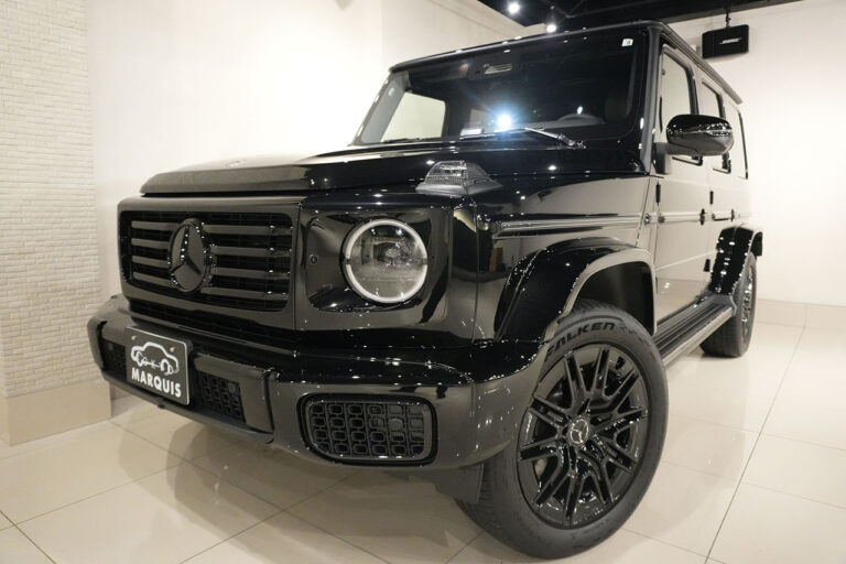 2026年式 メルセデスベンツ G450d 左ハンドル AMGライン ナイトPKG MANUFAKTURプログラム+ オブシディアンブラック MQ4229