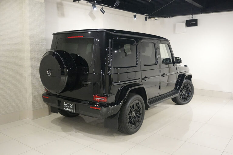 2026年式 メルセデスベンツ G450d 左ハンドル AMGライン ナイトPKG MANUFAKTURプログラム+ オブシディアンブラック MQ4229