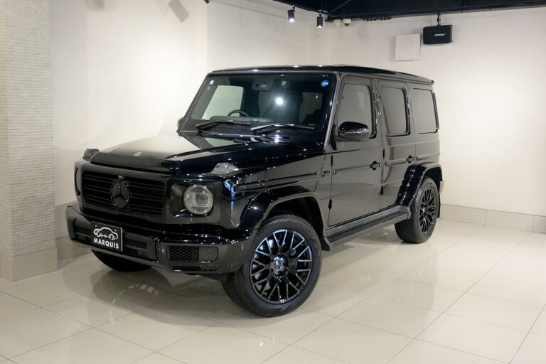2023年式 メルセデスベンツ G400d ダークブラック Gmanufakturプログラム AMGライン オブシディアンブラック MQ4301
