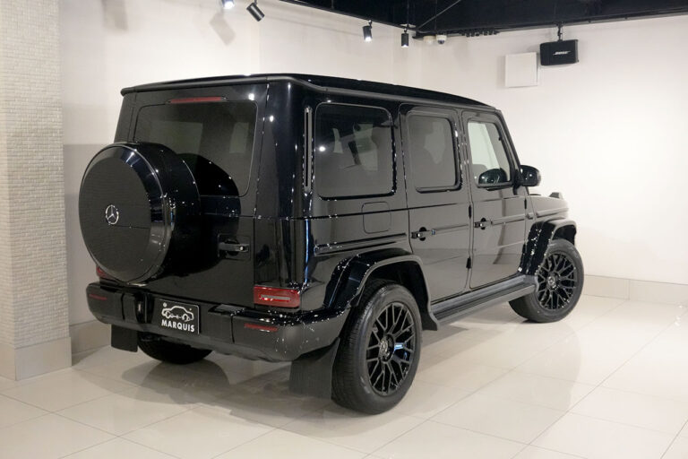 2023年式 メルセデスベンツ G400d ダークブラック Gmanufakturプログラム AMGライン オブシディアンブラック MQ4301