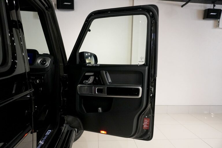 2023年式 メルセデスベンツ G400d Gmanufakturプログラム AMGライン ラグジュアリーPKG ダークブラック MQ4304