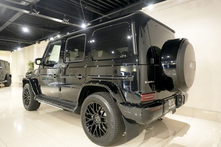 2024年式 メルセデスベンツ G400d maqspeed 9 Gmanufakturプログラム AMGライン オブシディアンブラック MQ4313
