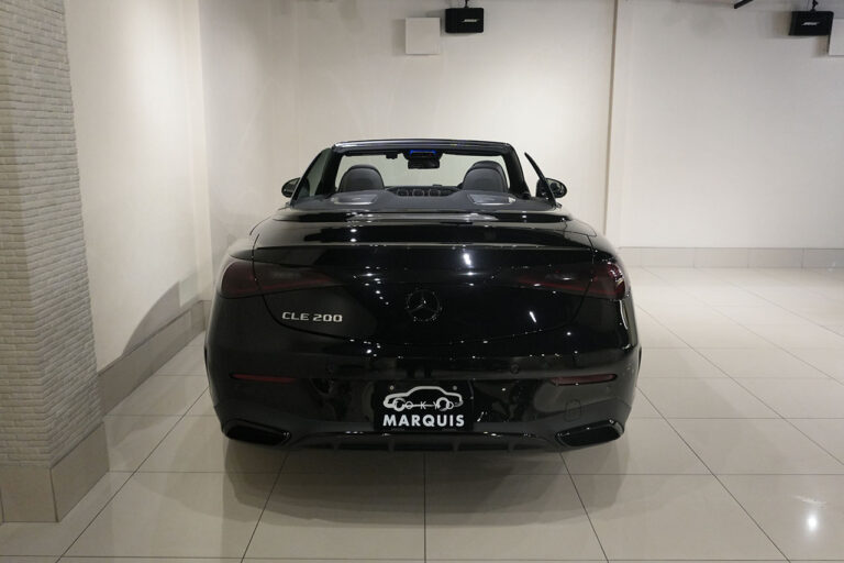 2024年式 メルセデスベンツ CLE200 スポーツカブリオレ オブシディアンブラック MQ4315